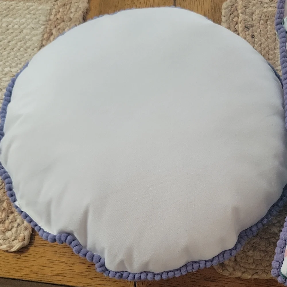 Floral and Bunny Decorative Cushions